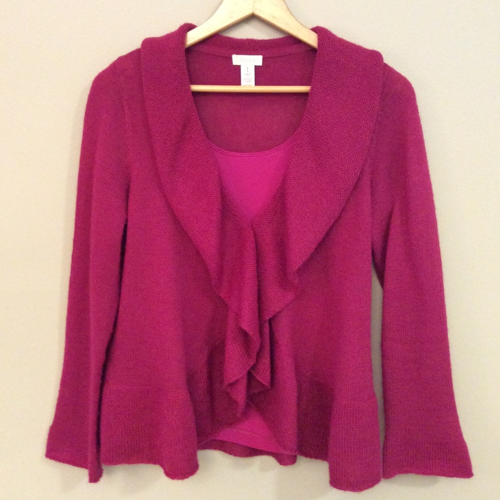 Chico's Sweater and Tank Set